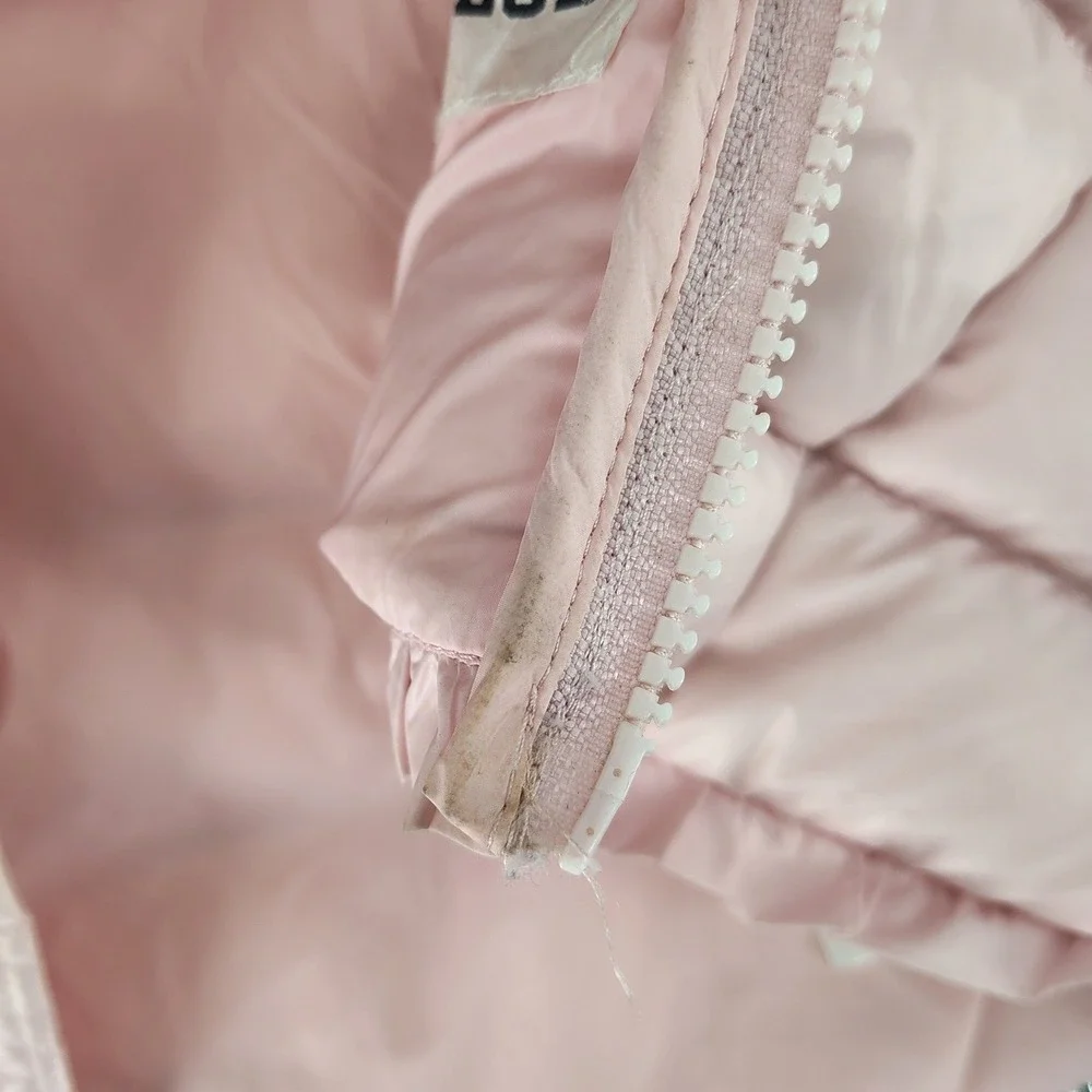 Ralph Lauren Toddler Girls Puffer Jacket Coat 24M Pink Down‎ Filled Hooded Zip